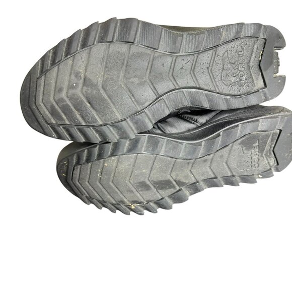 Sorel Men's Black Ona RMX Puffy Slip-On Sneakers Slippers, Size 9 - Picture 8 of 9